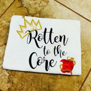 Rotten to the Core, descendants, mal, evie, evil queen, Disney, Disney channel