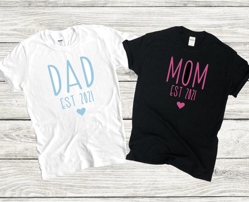 Mom dad est shirt