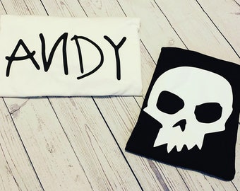 Toy story Shirt, toy story kids shirt, Andy shirt, Sid Shirt, toy story disneyland shirt,  toy story land shirts, kids toy story shirt,