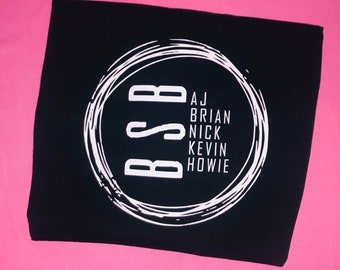 Backstreet Boys tee - 90’s boy band, boy bands, nick, aj Brian, Bowie, Kevin, bsb