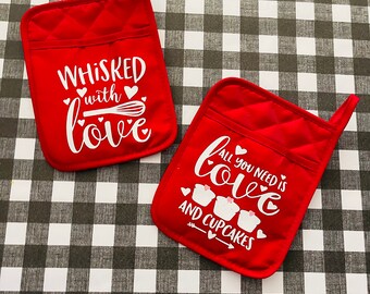 Valentines pot holder, teacher valentines gift, teacher pot holder gift, teacher appreciation gift, Valentine’s Day gifts for her,