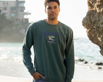 Mont Blanc Vintage Wash Unisex Crew 
