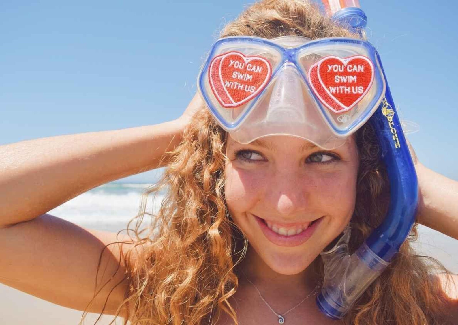 You Can Swim With Us Heart Patch Swimming Water Polo Etsy