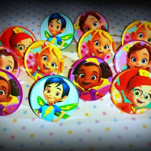 Butterbean - 12 Cupcake Ringe - Spielzeug Geburtstag Preise Pinata Beute liefert Masken