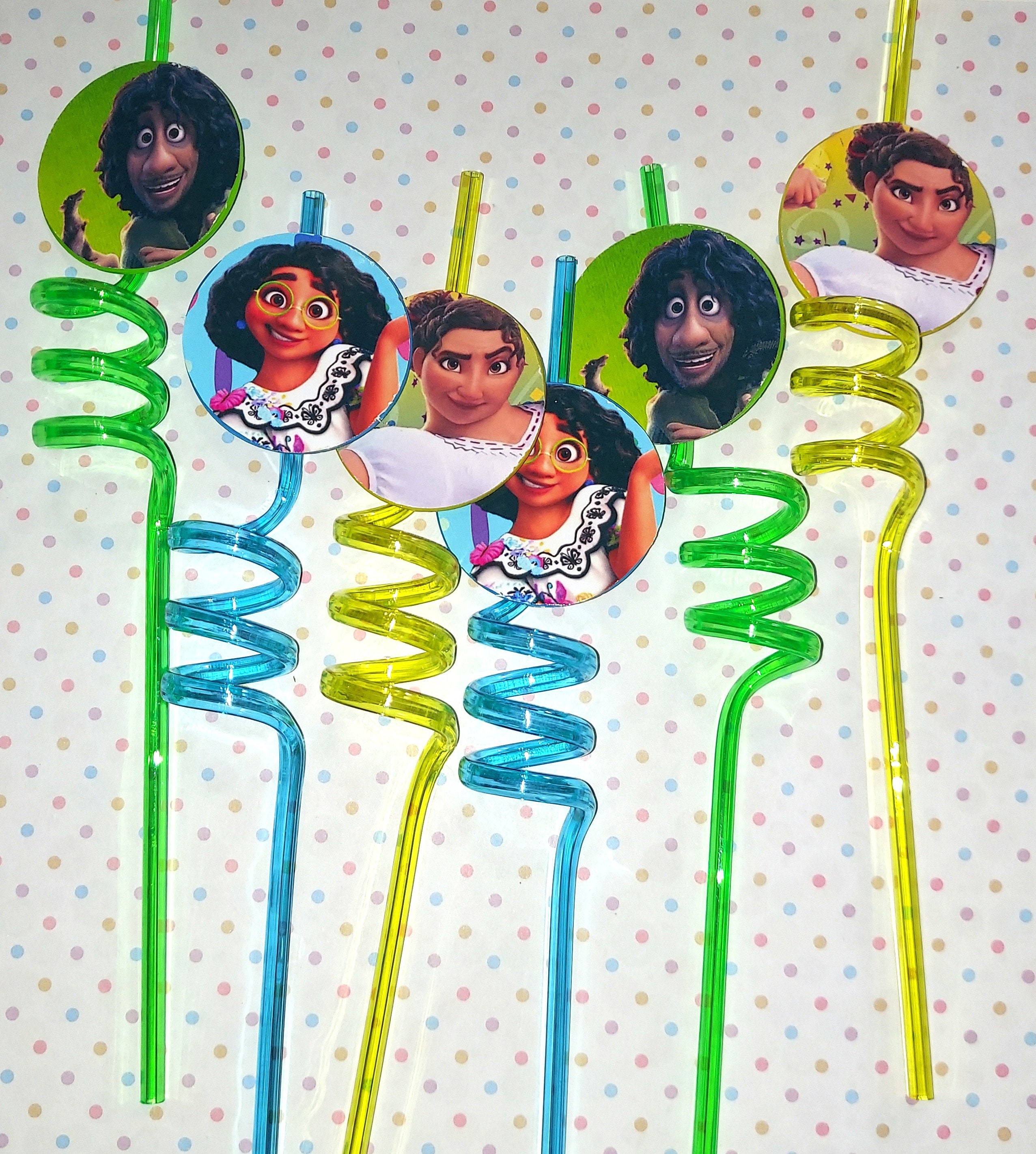6 Happy Face Paddle Bats - Party Bag Fillers, Piñata Toys For Kids