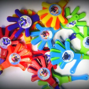 Puppy Dog Pals -8 Mini Hand Clappers-  Party Favors Toys Gifts Watch Pinata Loot Grab Bag
