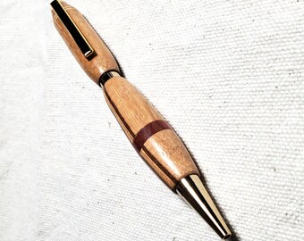 Hand turned wooden pen