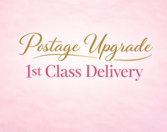 1st class postage Upgrade