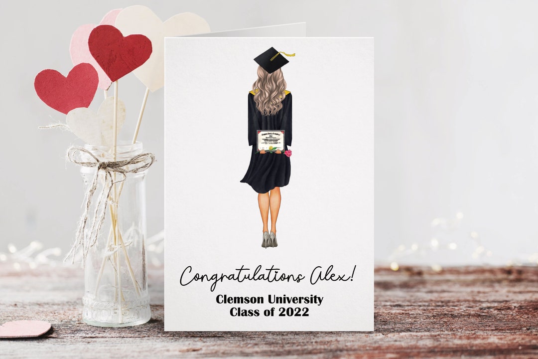 Graduation 2022 Custom Card  Personalized Graduation Card