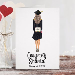 Graduation 2024 Custom Card | Personalized Graduation Card | Greeting Card | Congrats | Congratulations Grad | Class of 2023 Card