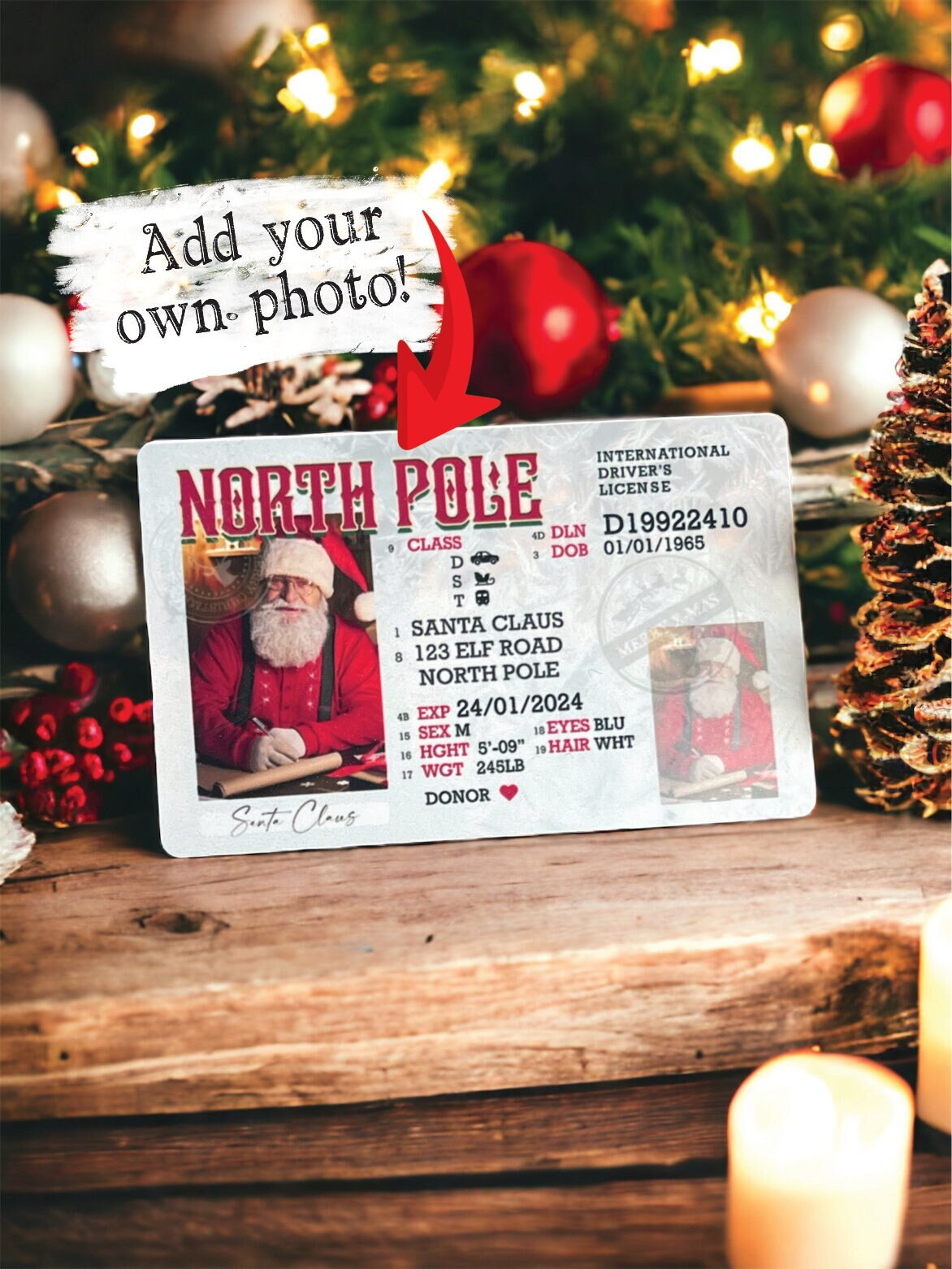 Santa's Id Card 