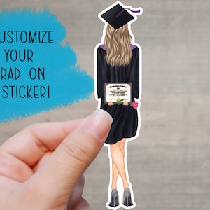 Graduation 2024 Custom Sticker | Personalized Graduation  Decal | Congrats | Congratulations Grad | Class of 2023