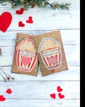 Have a Poppin' Valentine's Day Custom Valentine's Day Exchange Stickers for Popcorn Bags | Kids Valentines | Teacher Valentine | Classroom