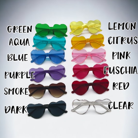 Crown heart sunglasses sales