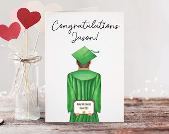 Graduation 2024 Custom Card | Personalized Graduation Card | Greeting Card | Congrats | Congratulations Grad | Class of 2024 Card