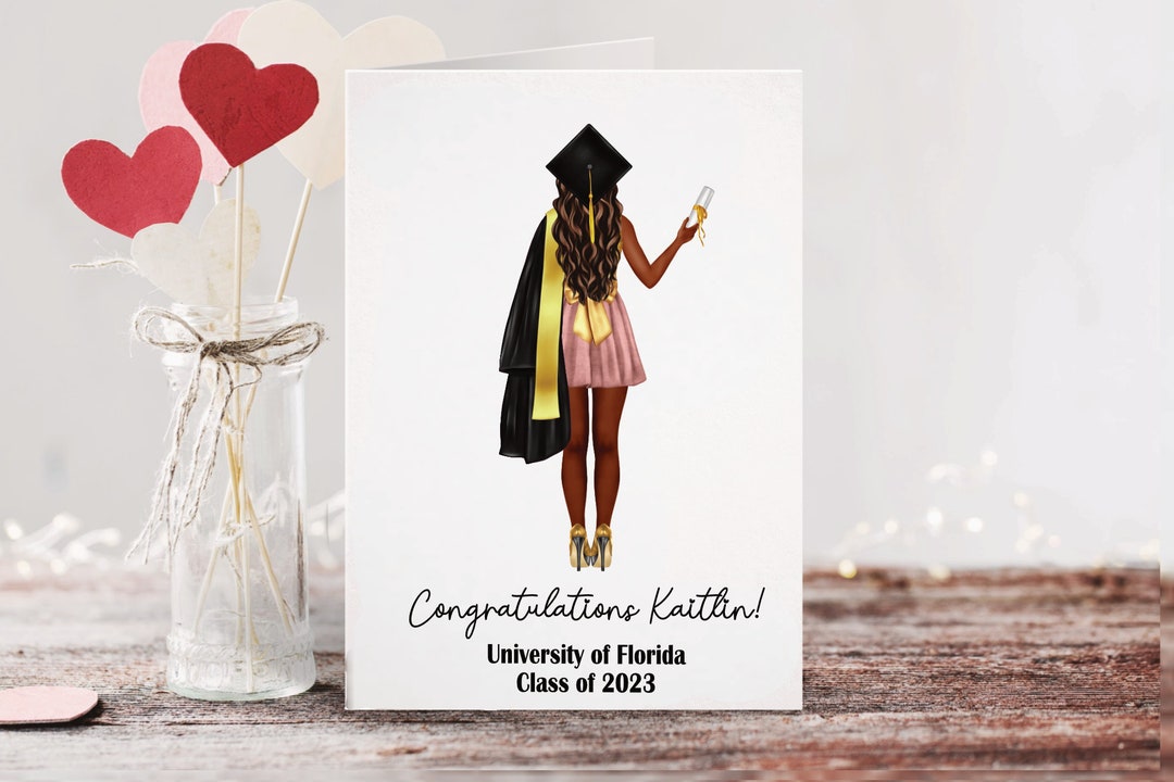 Graduation 2026 Custom Card | Personalized Graduation Card | Greeting ...