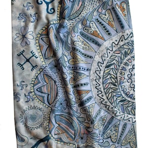 Multipurpose microfibre wear - Slovak ancient theme