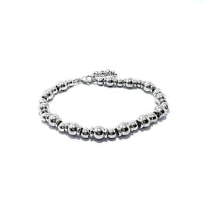 Bracciale pepite e pumino Argento925