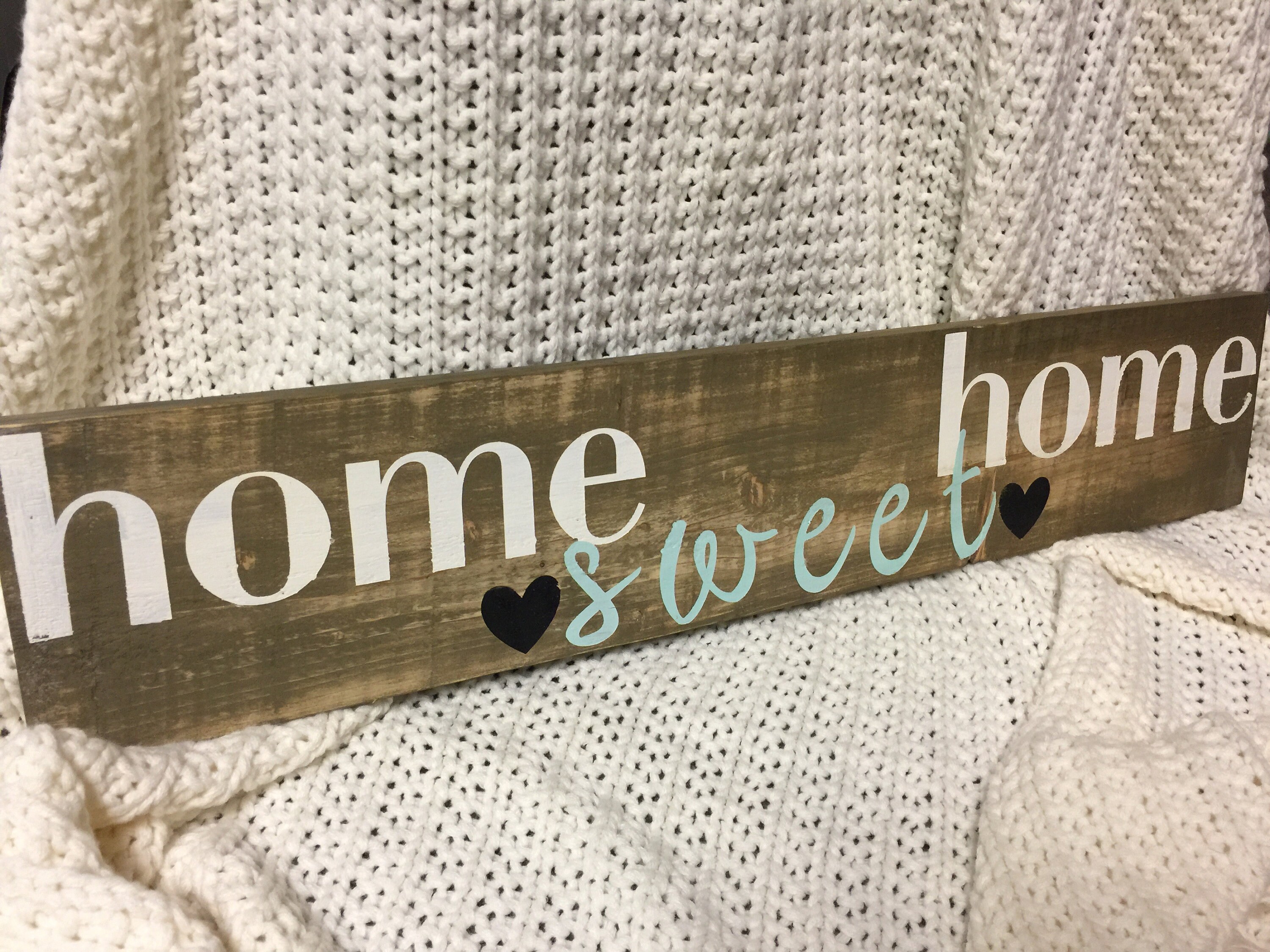 Home Sweet Home Wooden Sign Etsy