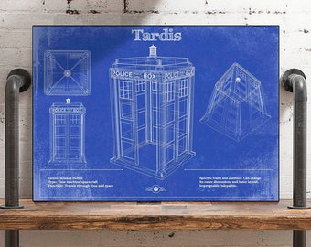 Dr Who Police Box | Etsy Canada