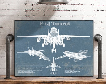 Pewter F14 Tomcat Desk Model