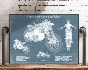 Ducati Scrambler Etsy