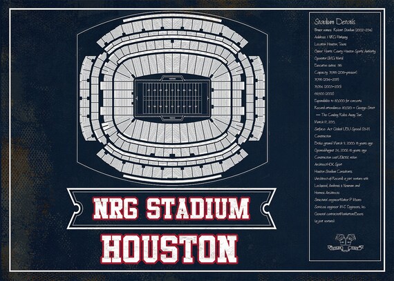 Houston Texans Nrg Seating Chart