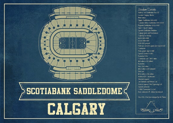 The Saddledome Seating Chart