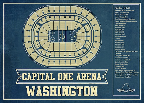 Capital One Arena Seating Chart Capitals