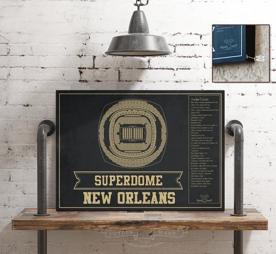 New Orleans Saints Superdome Seating Chart