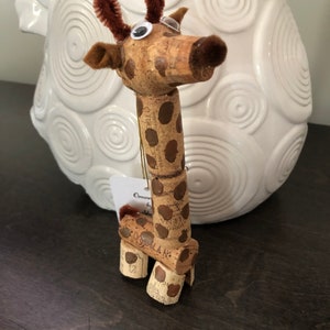 Giraffe Cork Ornaments