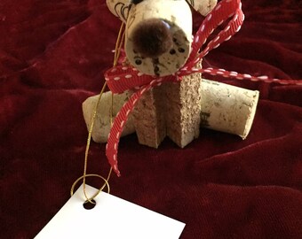 Dog Cork Ornament - Etsy