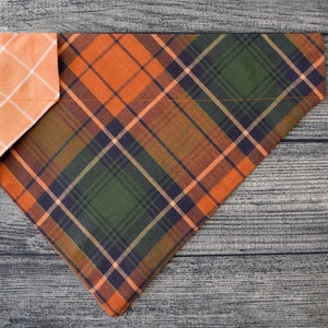 Kariertes Hundehalstuch, Bandana, Tartan, kariert, kariert