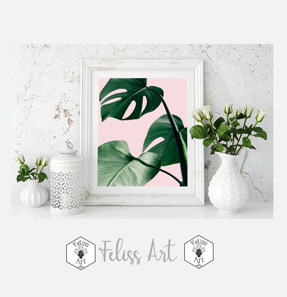 Tropical Download Printable Tropical Wall Art Tropical Etsy