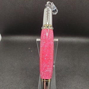 Diva Charm Pen - Roze Saffier Diamant Cast