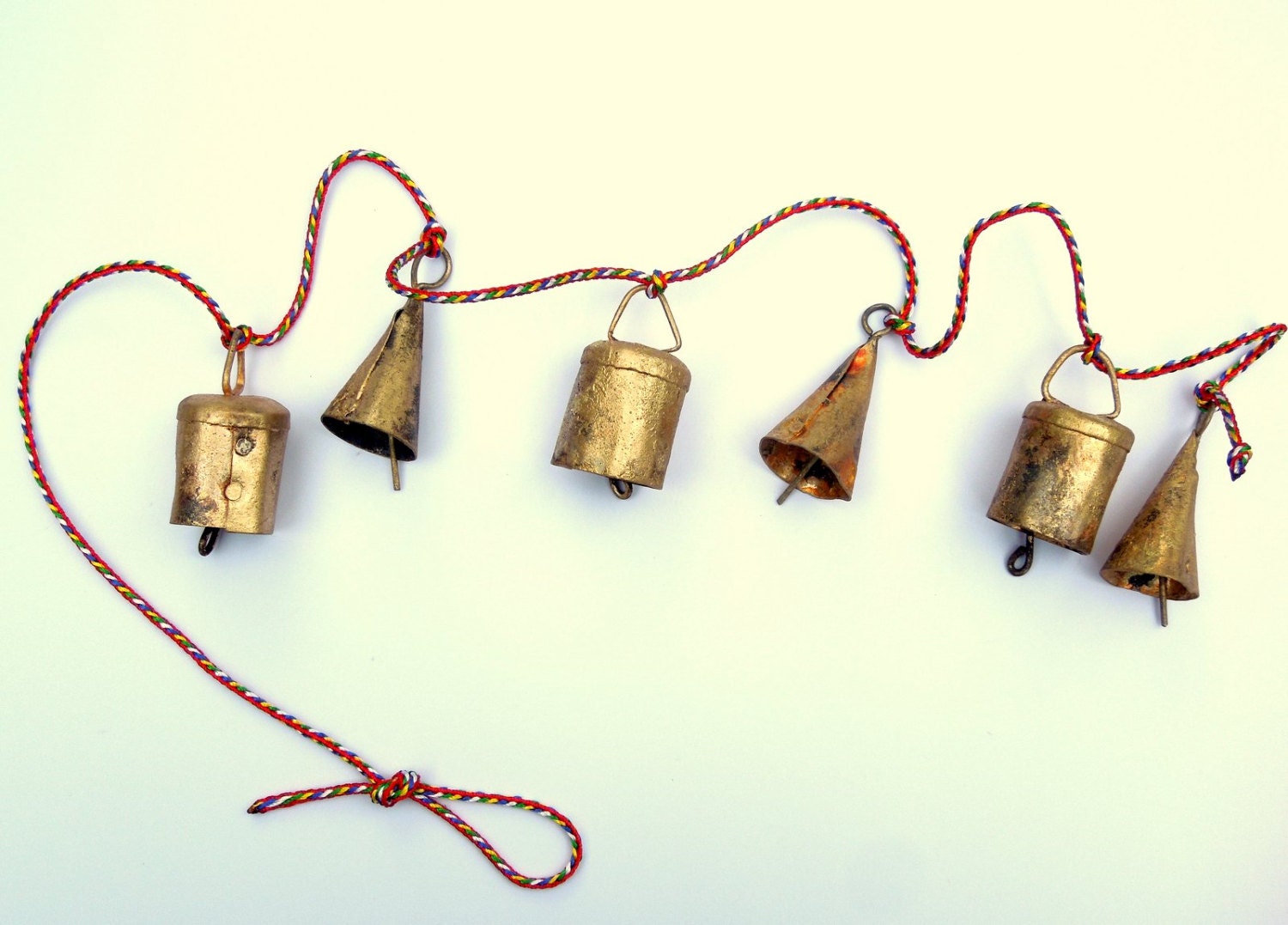 Small Bells Windchime Bells on string String with bells Etsy