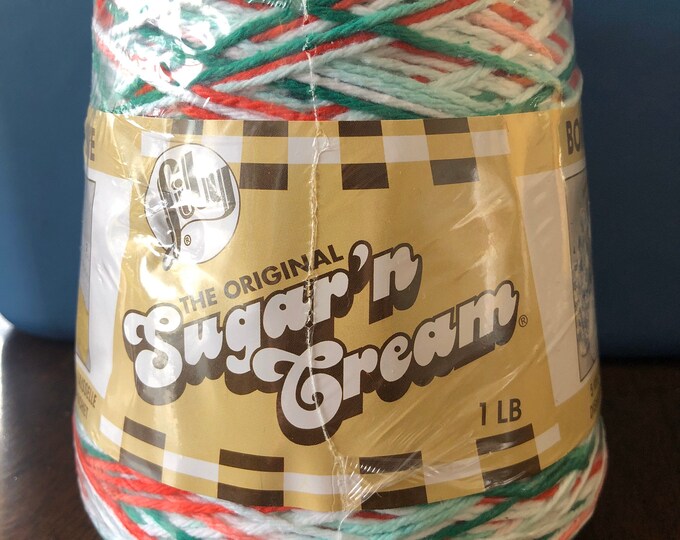 Lily Sugar & Cream 4 Ply Cotton Yarn 1 Lb Cone Mistletoe Etsy