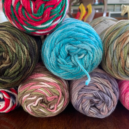 Red Heart Super Saver Yarn Acrylic Yarn Crochet Yarn Etsy