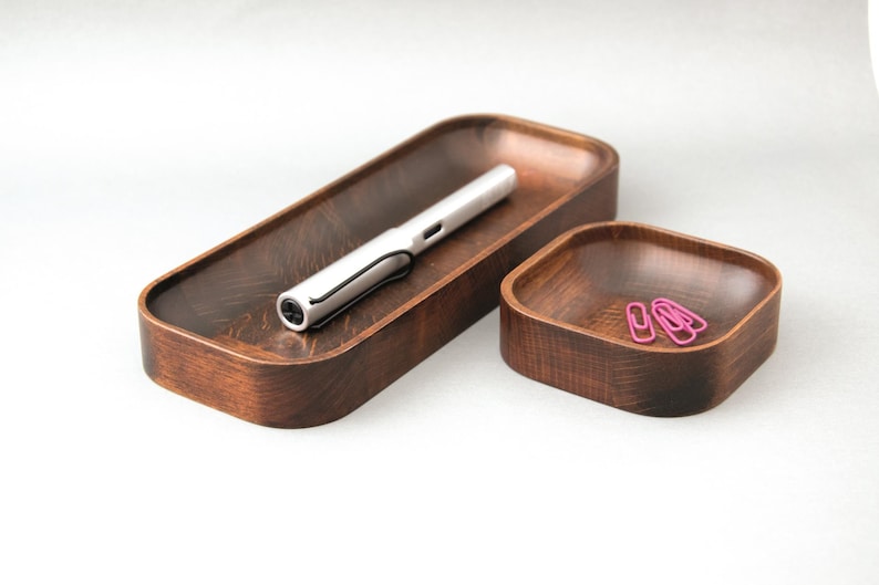 Fountain Pen Tray Pen Rest Wood Pen Holder Pen Tray Pencil Etsy