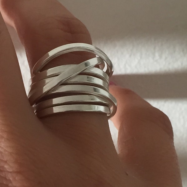 Wrap Around Ring Etsy