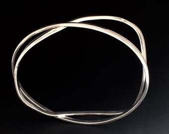 Silver Bangle Bracelet, Silver Bangle,Sterling Silver Bangle,Bangle Bracelet