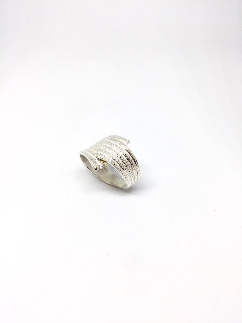 Sterling Silver Shell Ring. Ring for Woman, Gift for Her, Mothers Day Gift image 3