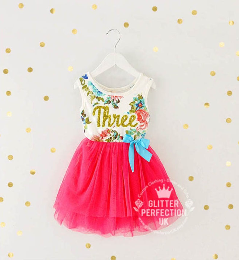 three years baby dress