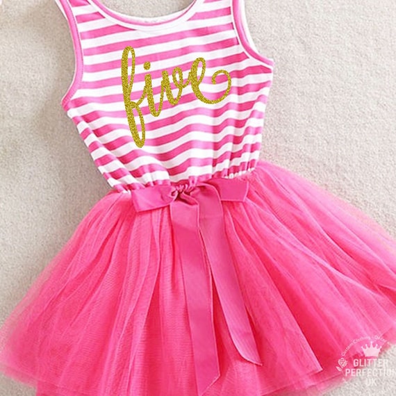 5th birthday dress for girl