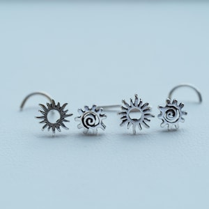 Solnäsa i sterlingsilver: 18-20 gauge, oxiderad detalj