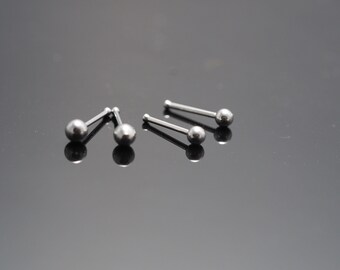 Surgical stainless steel,Ball Nose Stud,  Nose stud, Jewelry /22gauge/nose ring