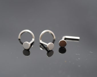 20 pezzi piccoli semori al naso 22g 0,6 mm L a forma di barre di naso a forma di piercing in acciaio inossidabile con cristallo 20 pezzi piccoli semori al naso 22g 0,6 mm L a forma di barre di naso a forma di piercing in acciaio inossidabile con cristallo