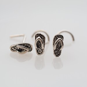 18, 20 Gauge Nasenstecker, Sandale Nasenstecker, Nasenschraube, Schmuck Nasenstecker, Piercing Schmuck, Nase Piercing, Körperschmuck