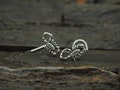 Nose Stud, Mini Scorpion  sterling silver nose stud,nose screw, Jewelry Nose Stud, Body Piercing Jewelry, Nose Piercing, Body Jewelry product logo