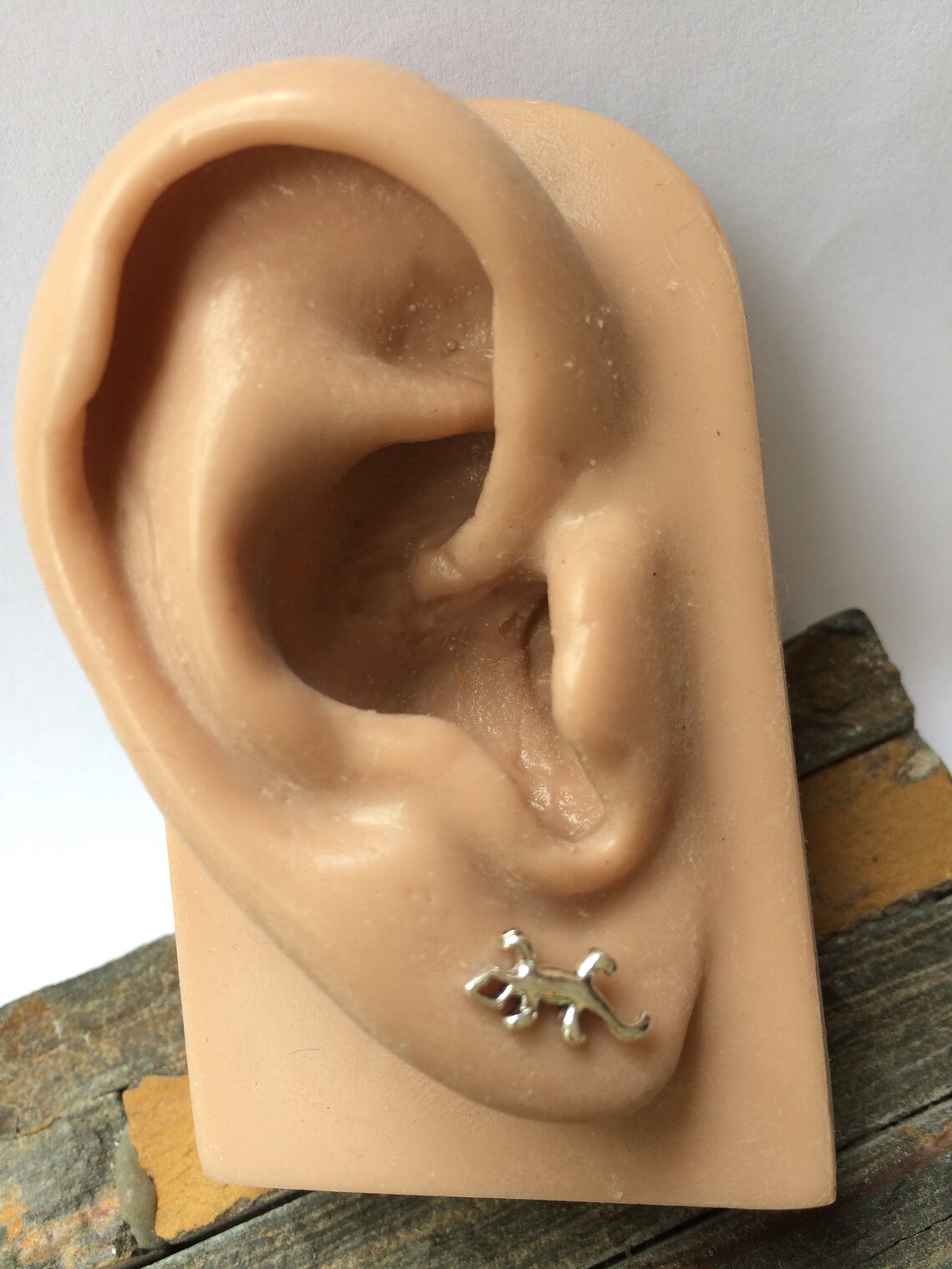 lizard stud earrings